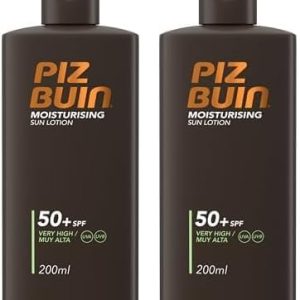 Piz Buin Moisturising Sun Lotion SPF30, 200ml (Pack of 1)