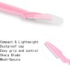 ILLUVA Eyebrow Razors Facial Hair Remover Shaver Trimmer Shaper, Exfoliating Dermaplaning Tool for Women and Men 6 Pcs - Image 9