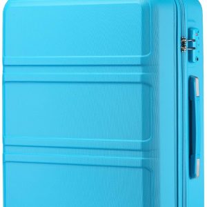 Kono Fashion Hand Luggage Lightweight ABS Hard Shell Trolley Travel Suitcase
