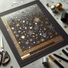 Hawksbill 220GSM A4 Multi-Purpose Black Card – 50 Pack of Thick Premium Smooth & Crisp Black A4 Card for Making Stationery Home or Office Use and Arts or Crafts - Image 31